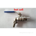 Stainless steel faucet for homebrew beer kettle,NPT thread